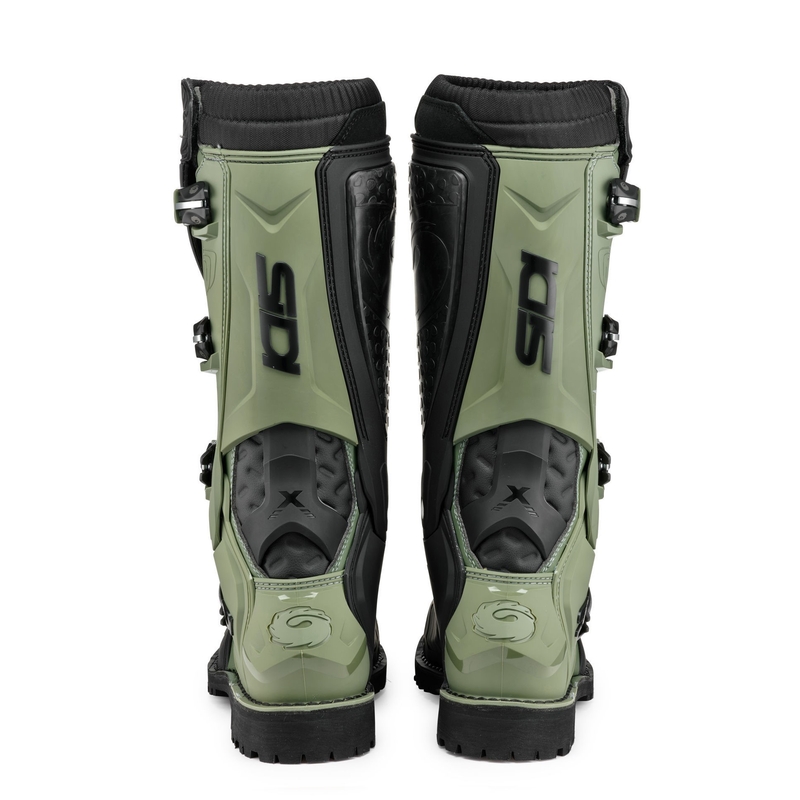 Bottes de moto SIDI X POWER ENDURO vert-noir