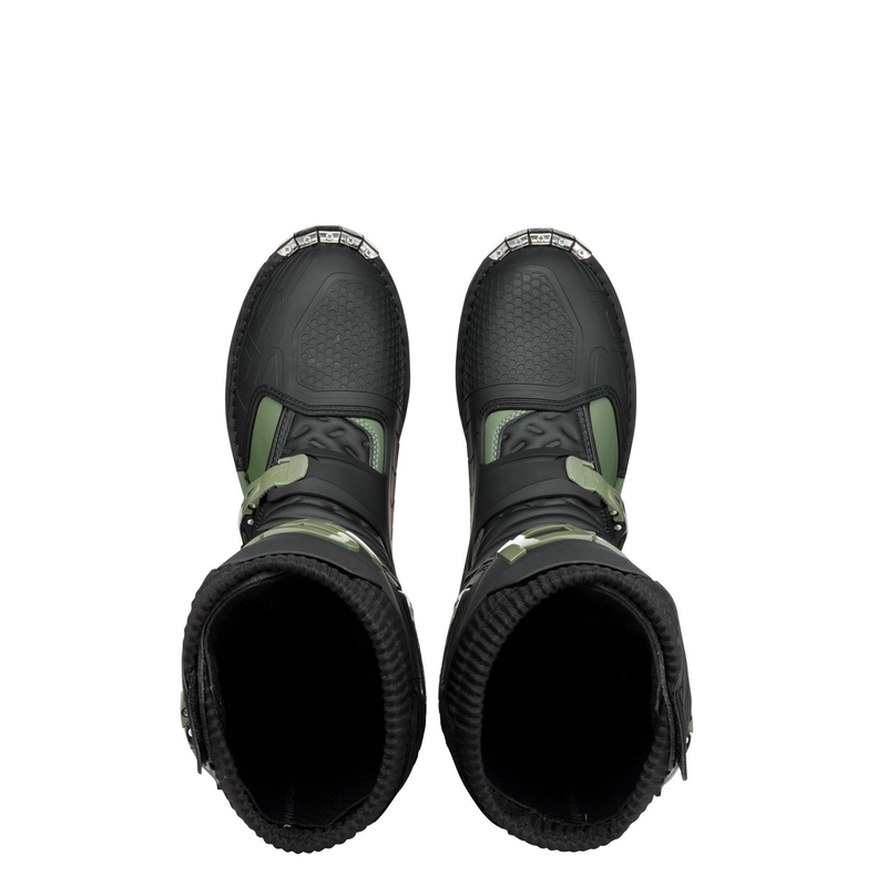 Bottes de moto SIDI X POWER ENDURO vert-noir