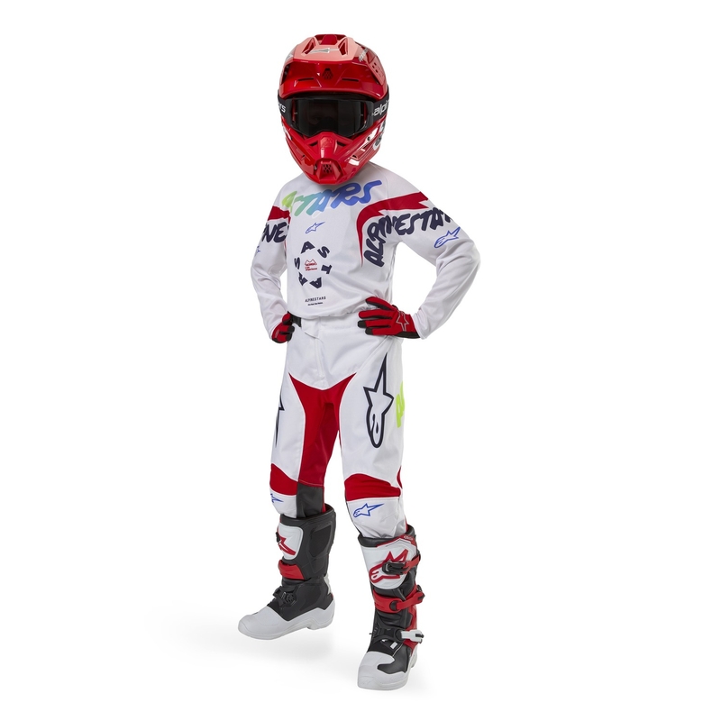 Alpinestars Racer Hana 2024 Kids Motocross Pants White and Colour