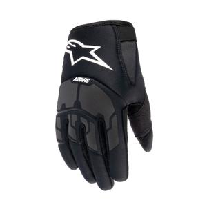 Gants de motocross Alpinestars Thermo Shielder pour enfant, noirs