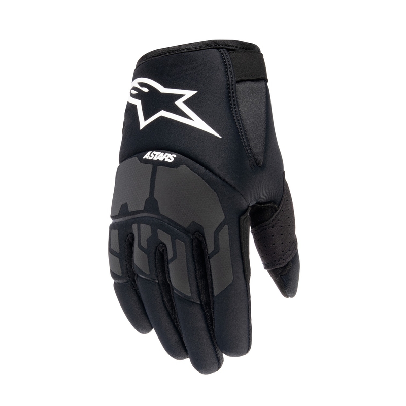 Gants de motocross Alpinestars Thermo Shielder pour enfant, noirs