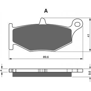 Brzdové destičky GOLDFREN S3