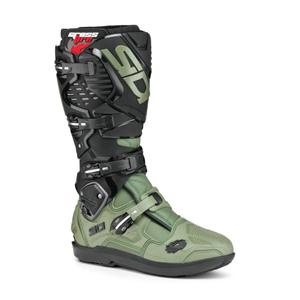 Bottes moto SIDI CROSSFIRE 3 SRS vert-noir