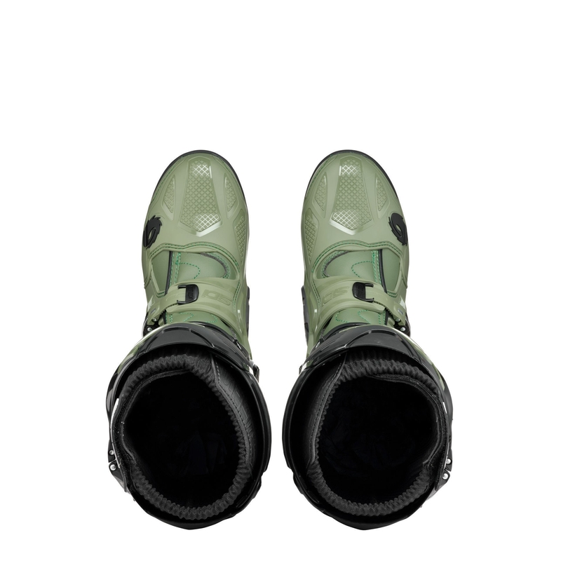 Bottes moto SIDI CROSSFIRE 3 SRS vert-noir