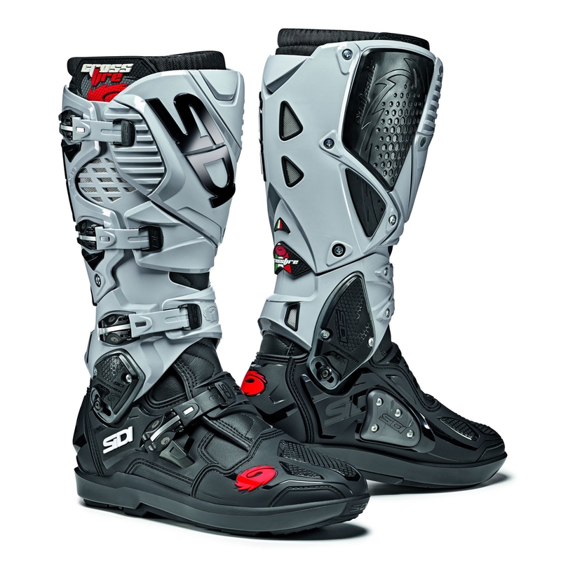 Bottes moto SIDI CROSSFIRE 3 SRS noir-gris