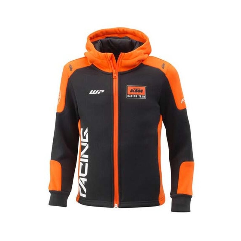 Sweat à capuche Team Kids noir-orange