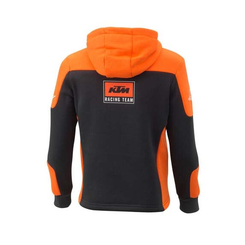 Sweat à capuche Team Kids noir-orange