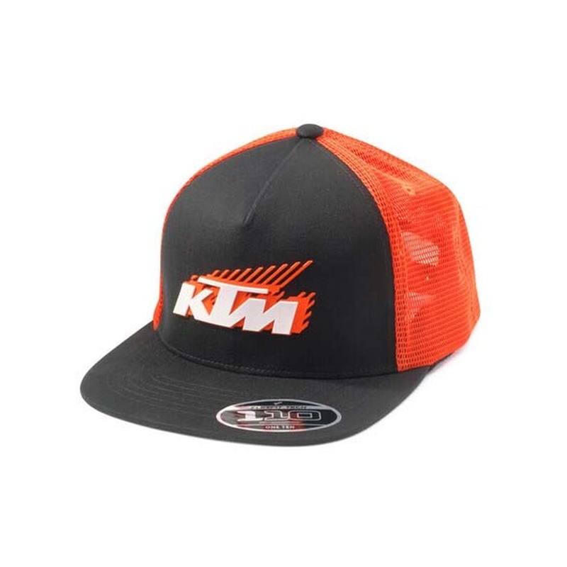 Casquette KTM MX Trucker noir-orange