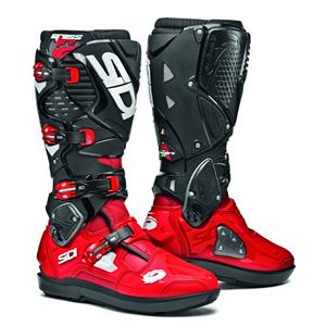 Bottes moto SIDI CROSSFIRE 3 SRS rouge et noir
