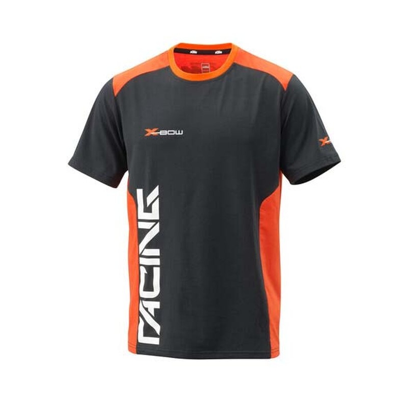 Tee-shirt KTM X-bow Replica Team noir et orange