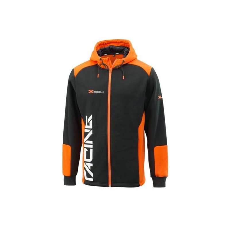Sweat à capuche KTM X-Bow Replica Team noir-orange