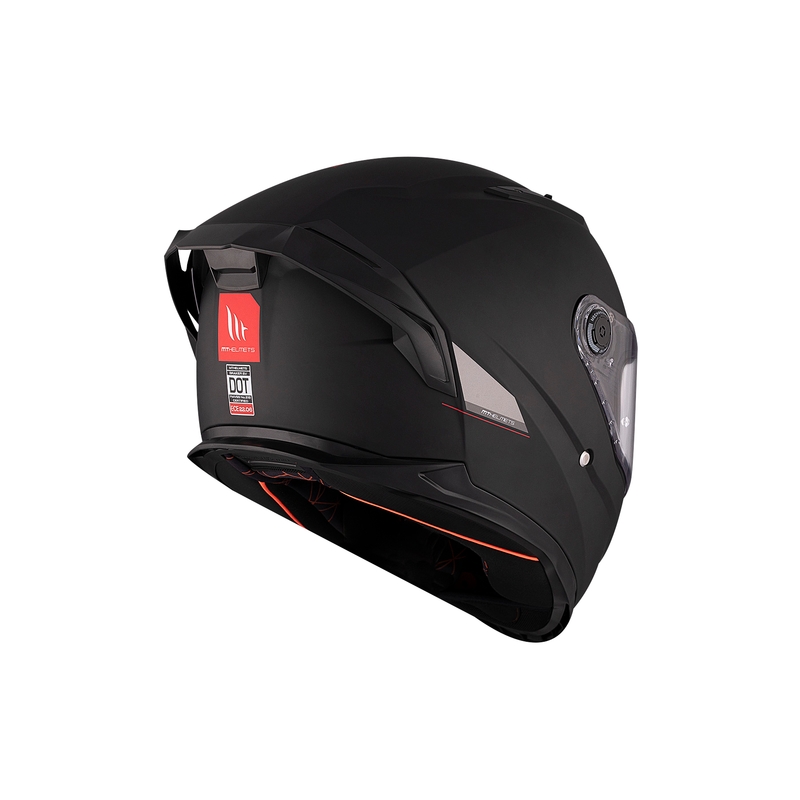 MT BRAKER SV SOLID A1 casque moto intégral noir mat
