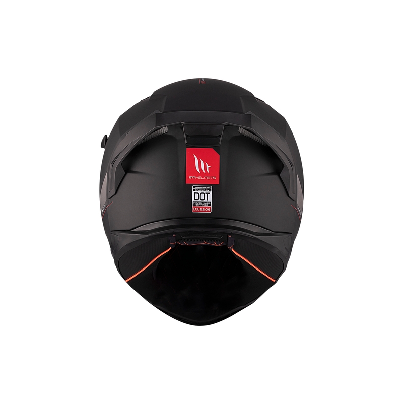 MT BRAKER SV SOLID A1 casque moto intégral noir mat