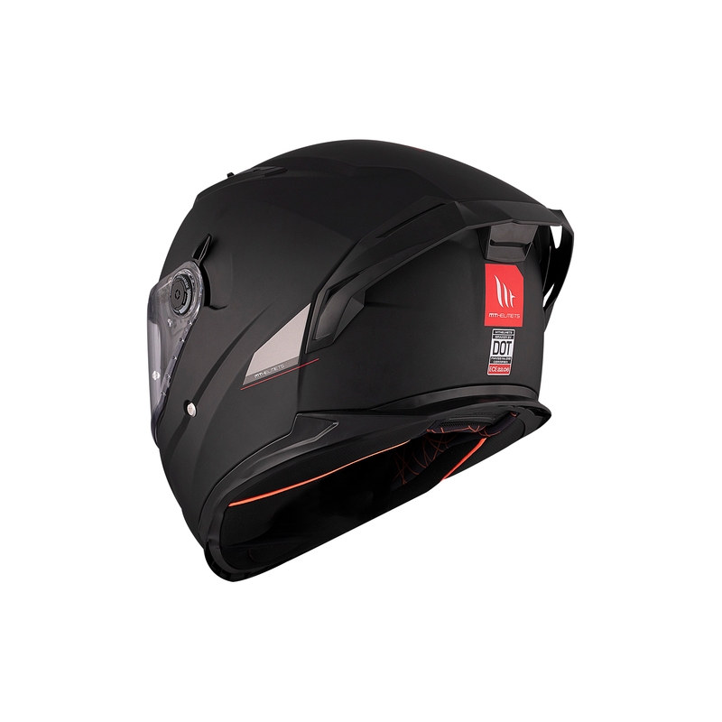 MT BRAKER SV SOLID A1 casque moto intégral noir mat
