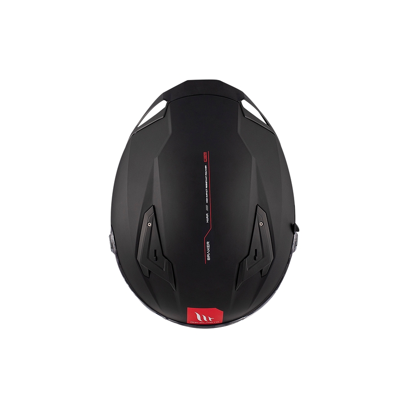MT BRAKER SV SOLID A1 casque moto intégral noir mat