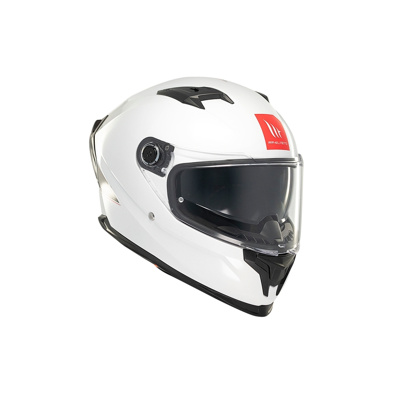MT BRAKER SV SOLID A0 casque moto intégral blanc