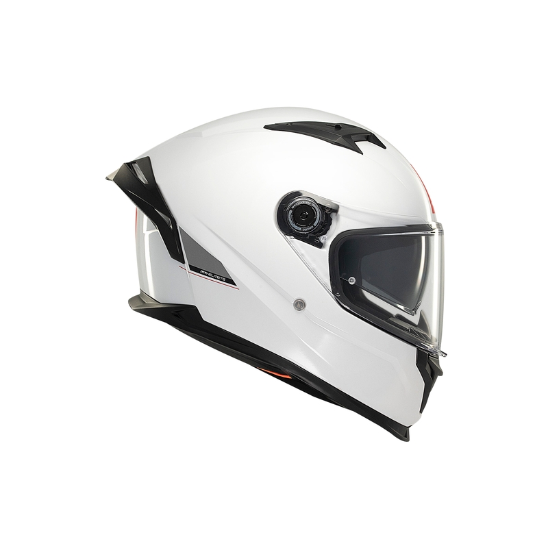 MT BRAKER SV SOLID A0 casque moto intégral blanc