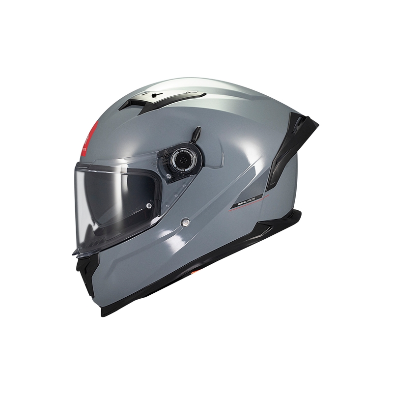 MT BRAKER SV SOLID A12 casque moto intégral gris