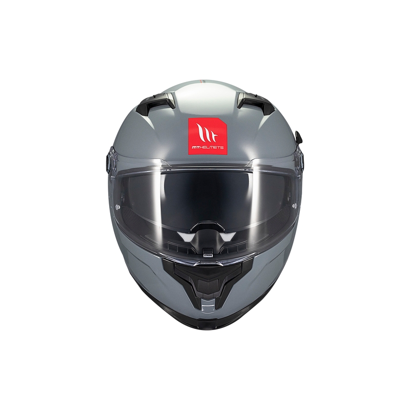MT BRAKER SV SOLID A12 casque moto intégral gris