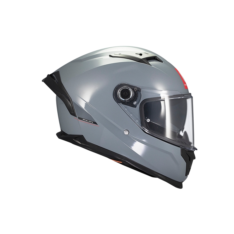 MT BRAKER SV SOLID A12 casque moto intégral gris