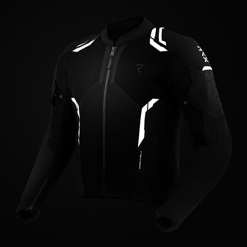 Veste moto Rebelhorn Jax noire