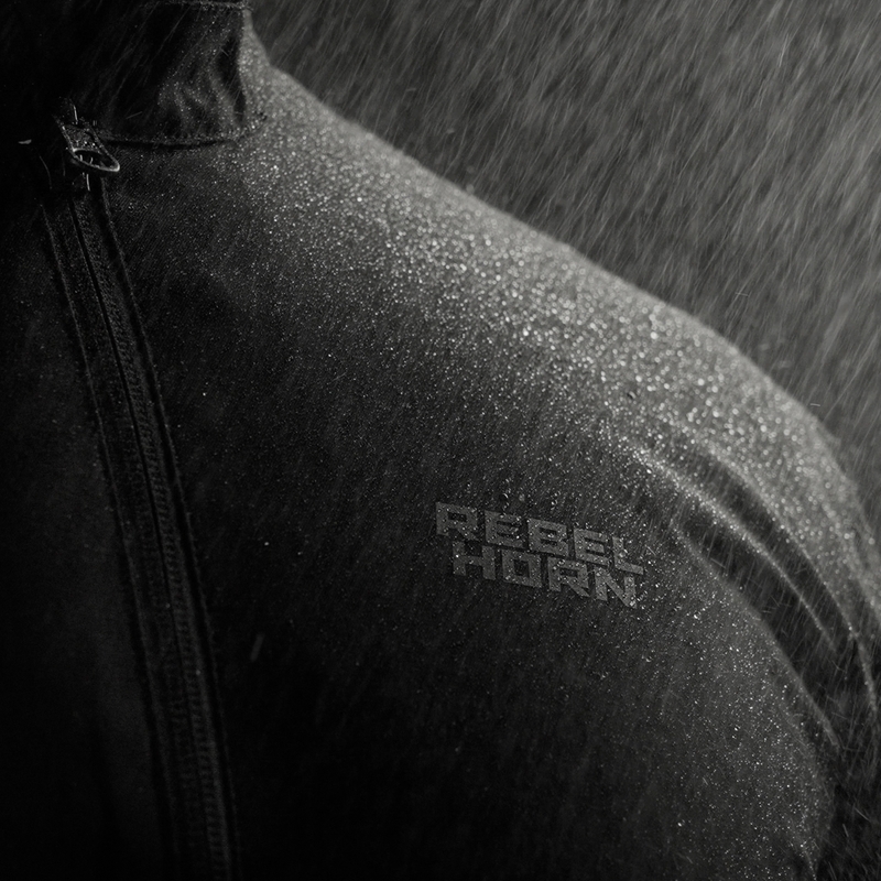 Veste de moto Rebelhorn Hiker IV noire