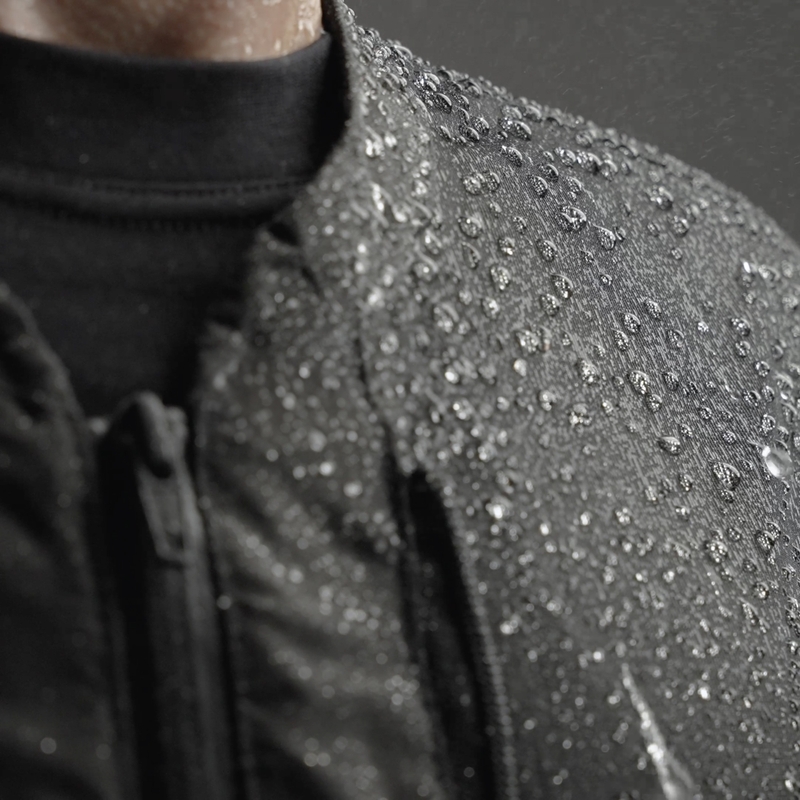 Veste de moto Rebelhorn Jax noire et grise