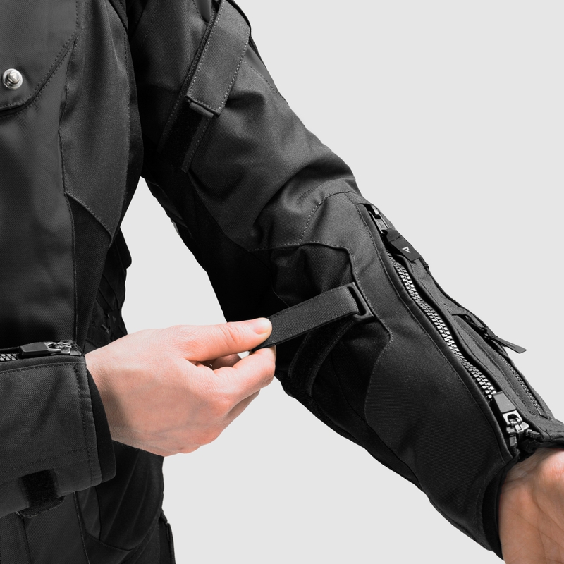 Veste moto femme Rebelhorn Hiker IV noir