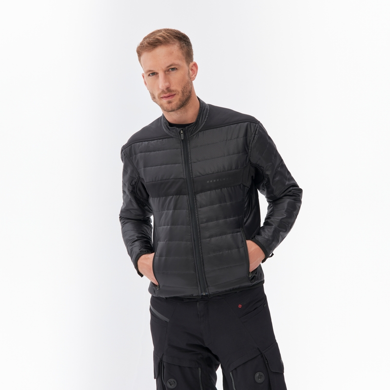 Veste de moto noire Rebelhorn Range