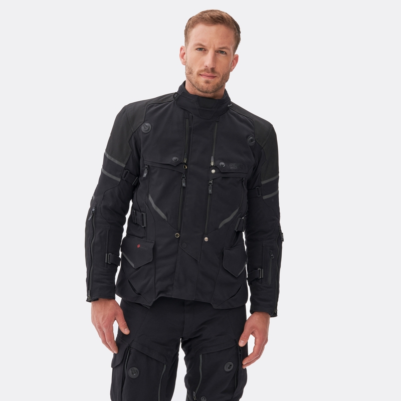 Veste de moto noire Rebelhorn Range