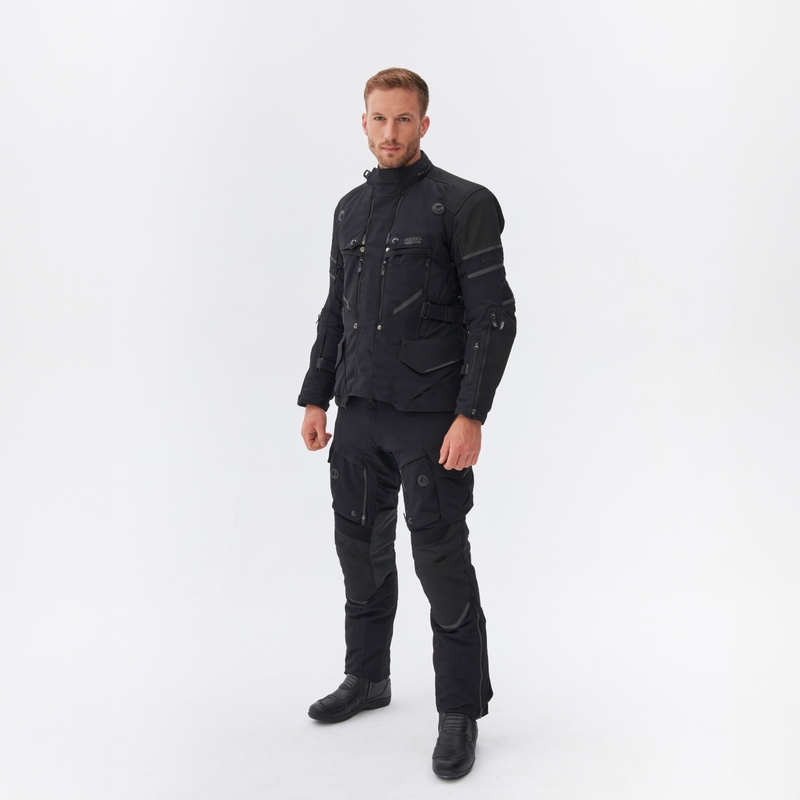 Veste de moto noire Rebelhorn Range