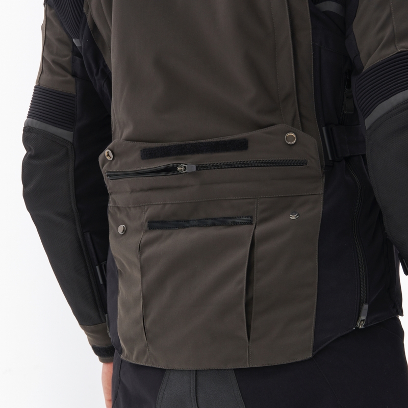 Veste de moto Rebelhorn Range anthracite-noir-jaune fluo