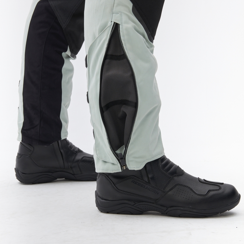 Pantalon moto Rebelhorn Range gris-noir-rouge