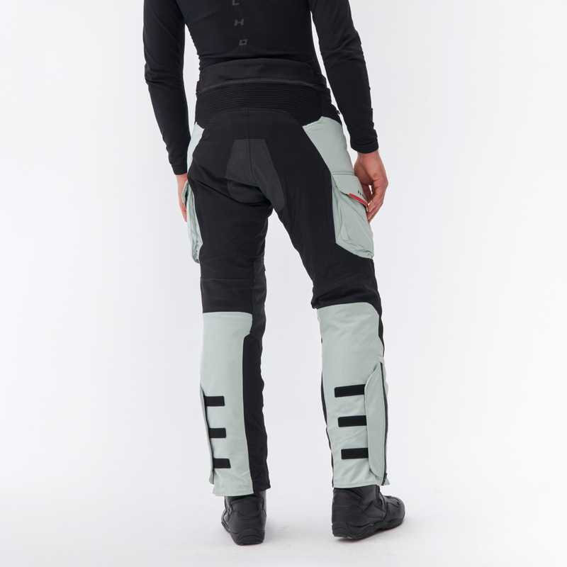 Pantalon moto Rebelhorn Range gris-noir-rouge