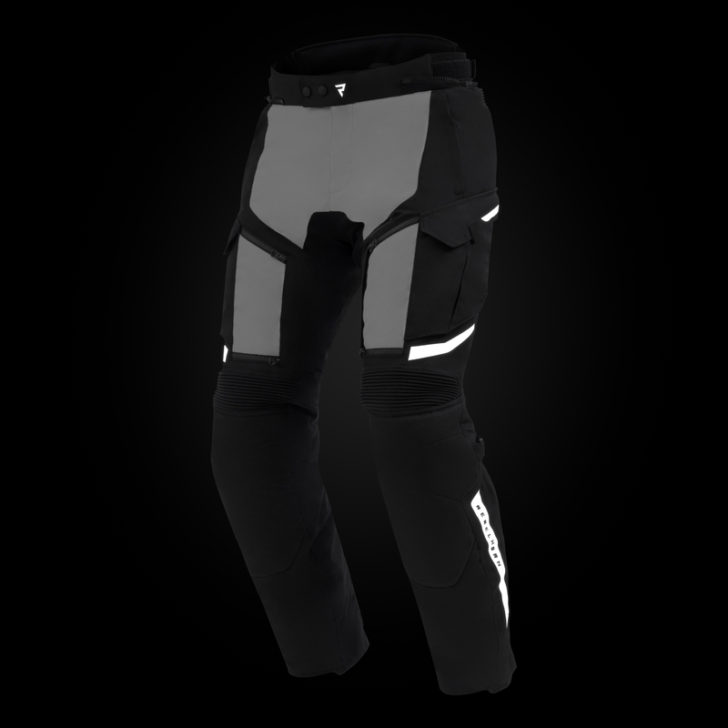 Pantalon de moto Rebelhorn Cubby V noir-gris
