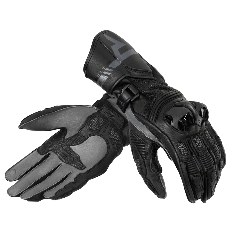 Gants moto Rebelhorn ST Long noir soldes