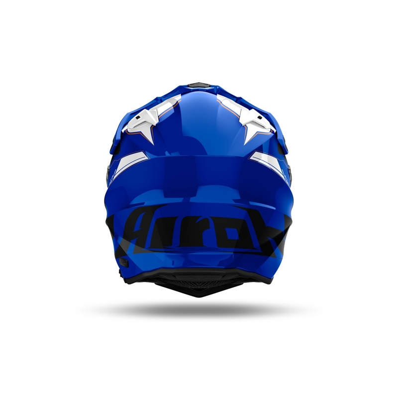 Casque enduro Airoh Commander 2 Reveal bleu brillant