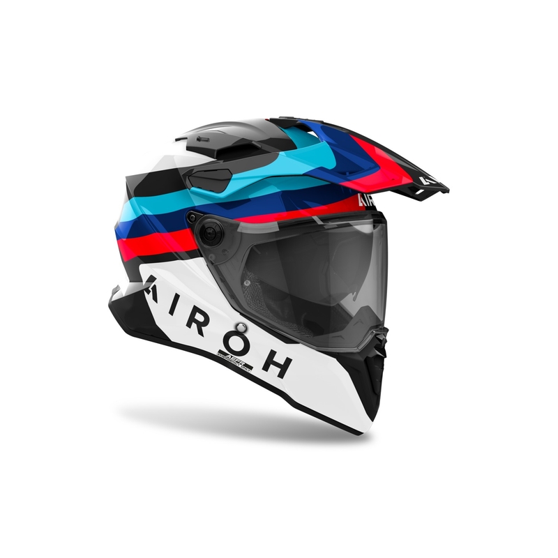 Casque d'enduro Airoh Commander 2 Doom noir brillant