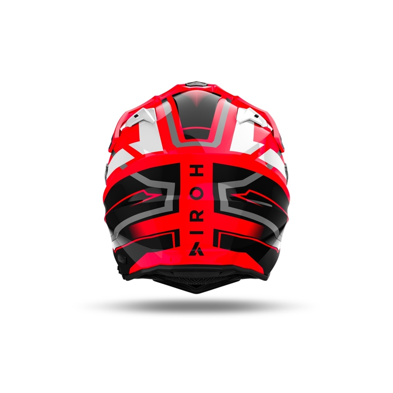 Casque enduro Airoh Commander 2 Mavick rouge brillant