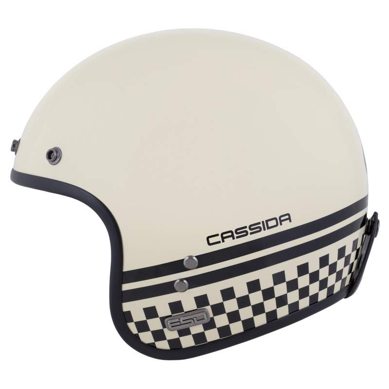 Casque ouvert Cassida Eso Forty Nine crème-noir
