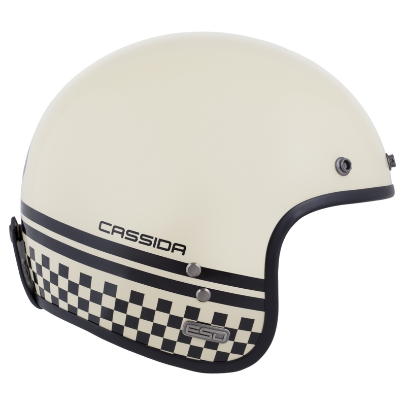 Casque ouvert Cassida Eso Forty Nine crème-noir