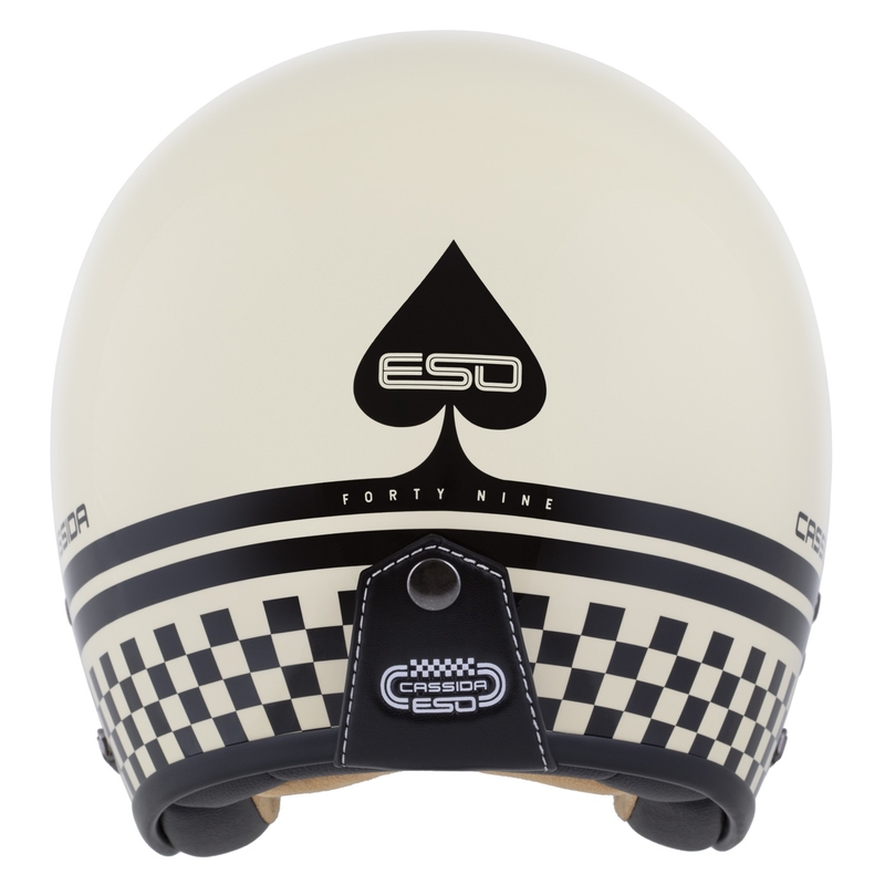 Casque ouvert Cassida Eso Forty Nine crème-noir
