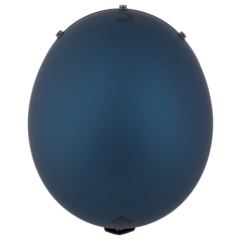 Casque ouvert Cassida Eso Super Hooligan, noir mat et bleu métallisé