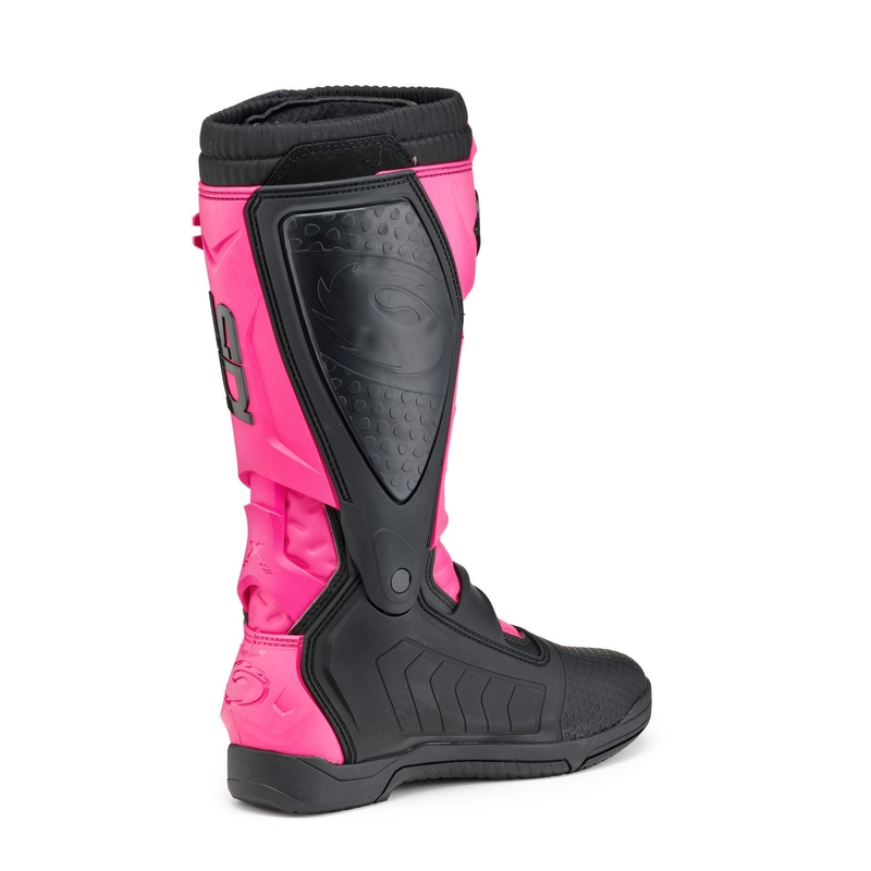 Bottes de moto SIDI X POWER SC LEI noires et roses pour femmes