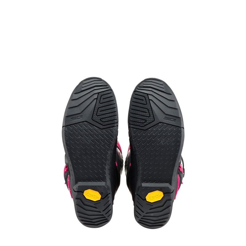 Bottes de moto SIDI X POWER SC LEI noires et roses pour femmes