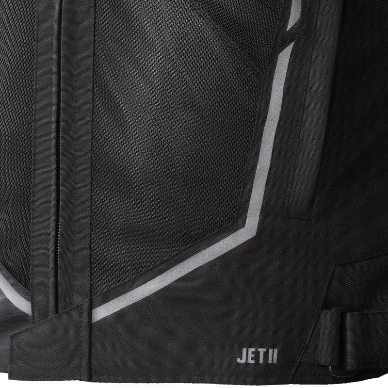 Veste moto Ozone Jet II noir soldes