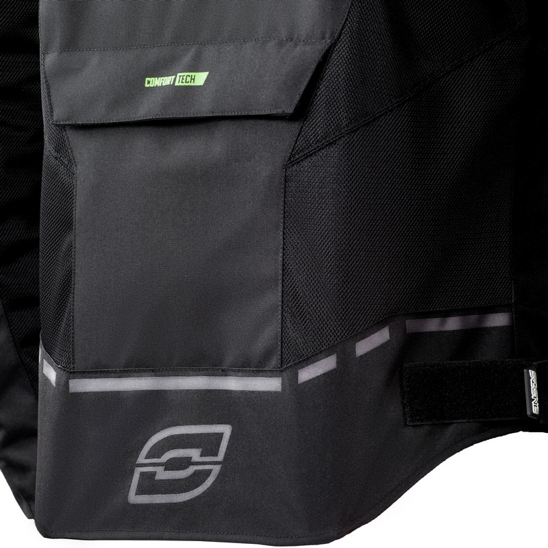 Veste moto Ozone Jet II noir soldes