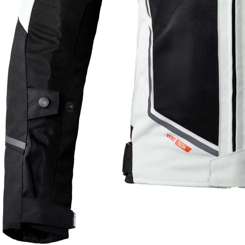 Veste moto Ozone Jet II gris-noir soldes