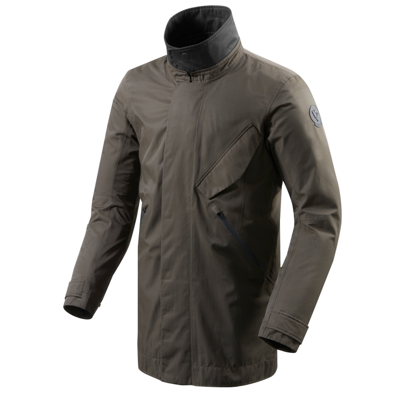 Bunda na motorku Revit Wayne tmavě zelená