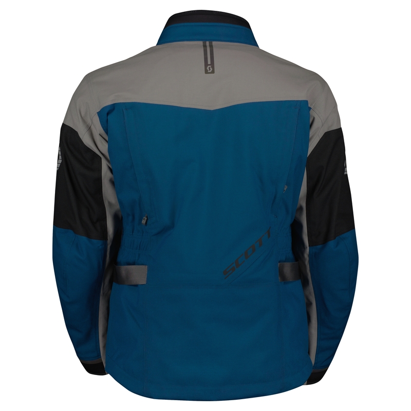 Veste moto SCOTT VOYAGER DRYO bleu-gris soldes